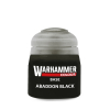 Warhammer Citadel Paints , Base: Abaddon Black (12ml)